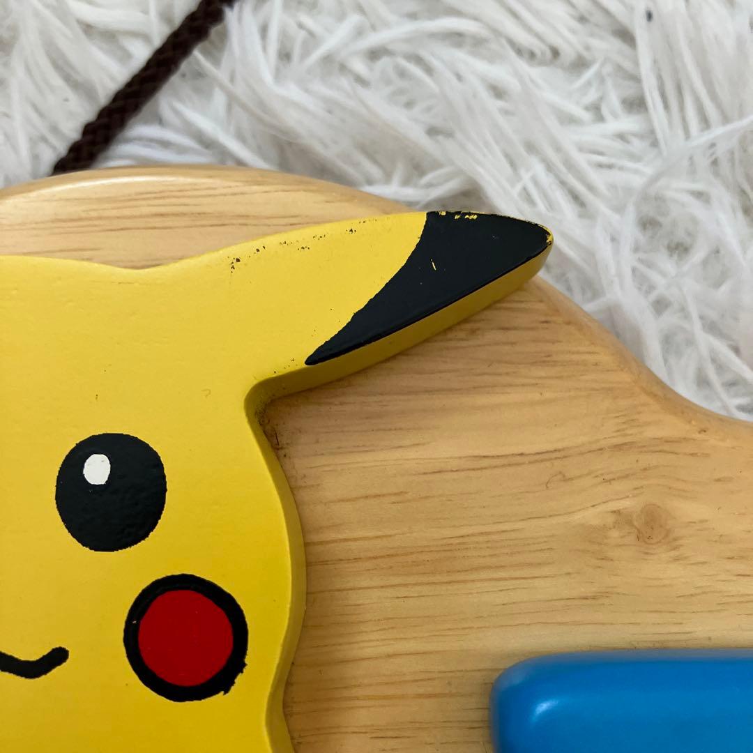 ポケットモンスター　初期ポケモン柄　ピカチュウ 表札　ネームプレート　レトロ