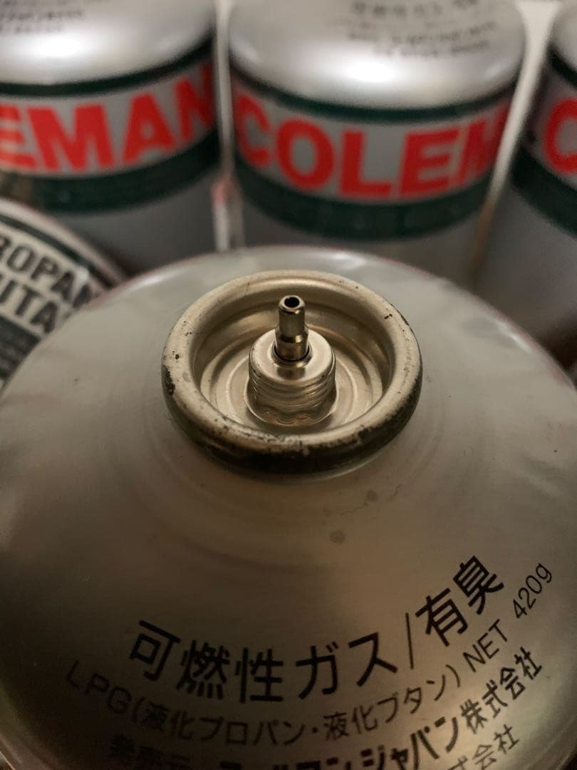COLEMAN プロパンガス 420g 6缶セット