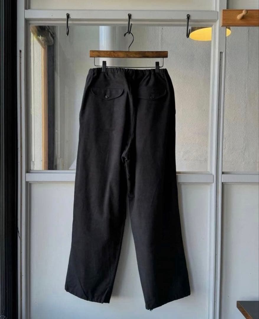 COMOLIモールスキン ニータックパンツ 24AW サイズ2