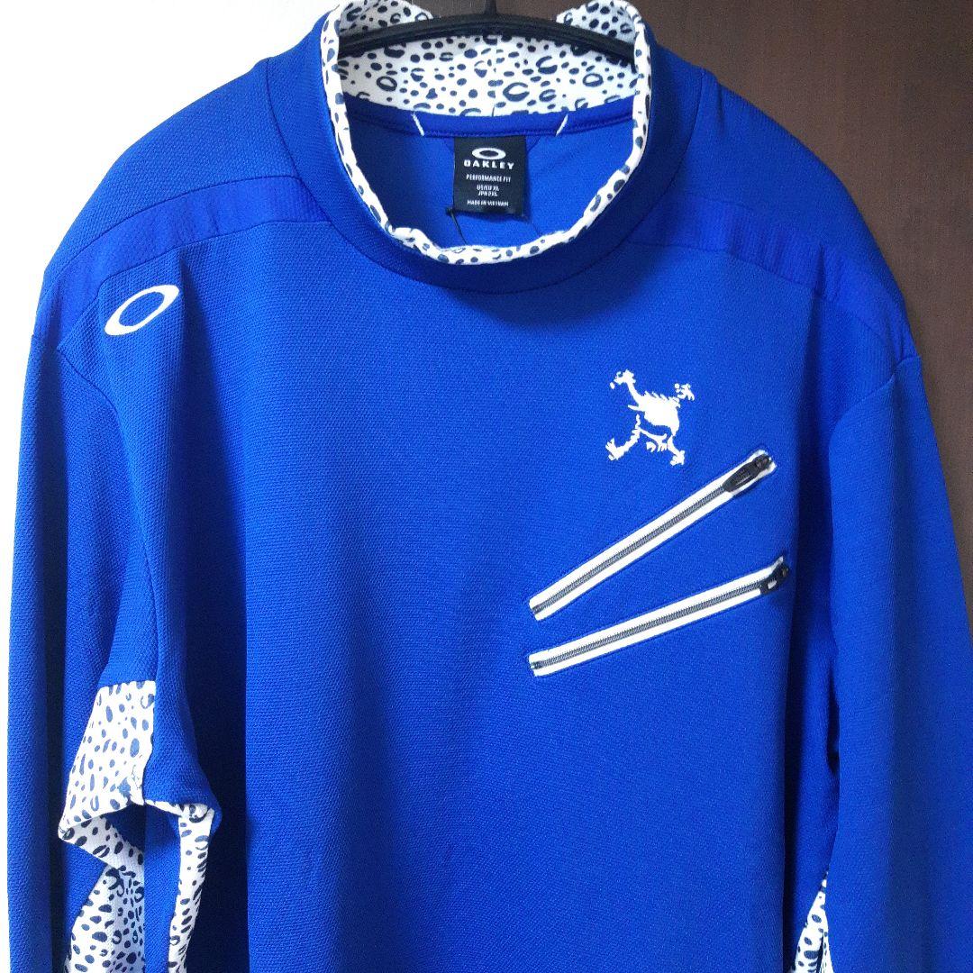 新品　オークリーゴルフ　メンズウエア　長袖モックネック　ロングシャツ　XXL
