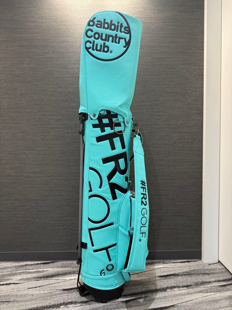【極美品】FR2GOLF 沖縄限定 キャディバッグ ターコイズブルー 1回使用