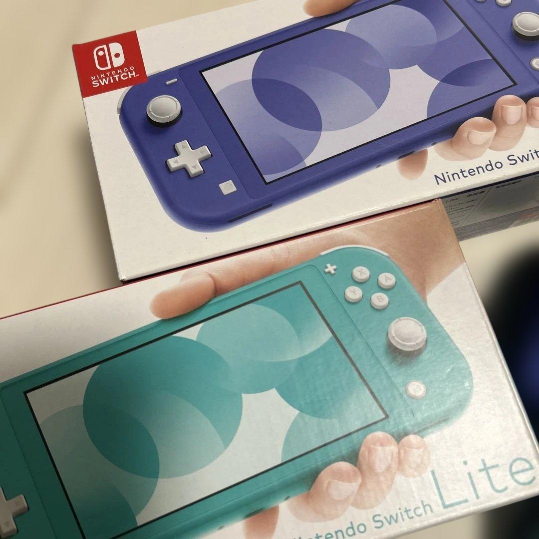 任天堂Switch Lite ２台　ケース付き