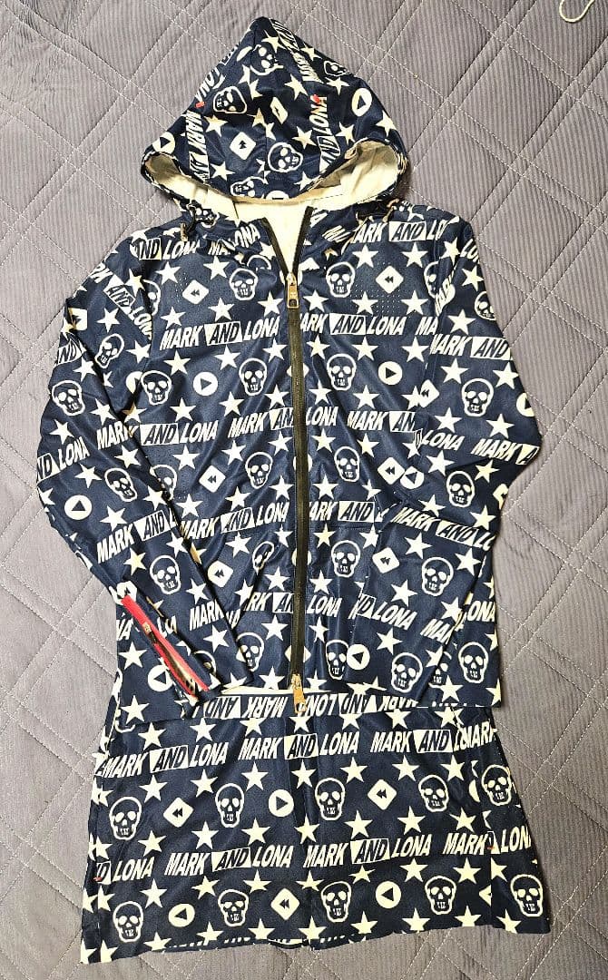 ☆美品☆MARK＆LONA☆セットアップ　ネイビー　36size