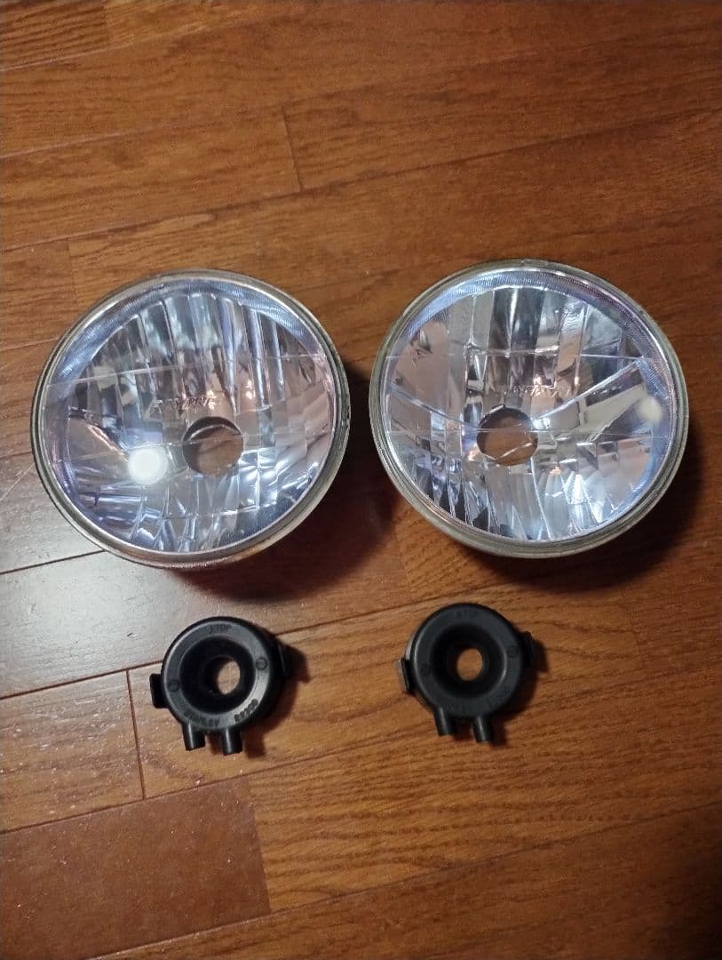 レイブリックマルチリフレクター♪ブルーレンズ☆丸型♪ジムニー他中古綺麗2個セット