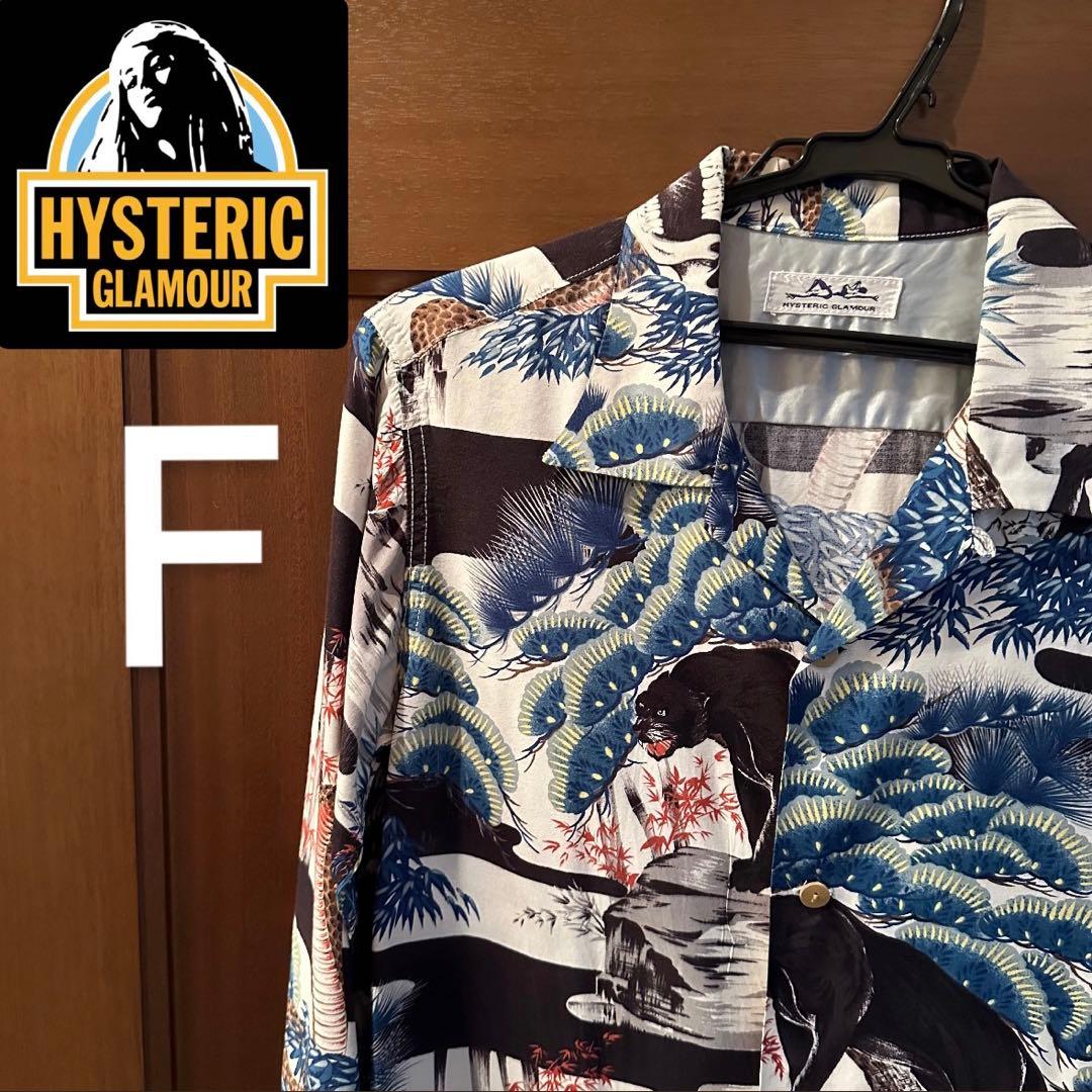 【希少】HYSTERIC GLAMOUR 90s レーヨンシャツ　ヴィンテージ