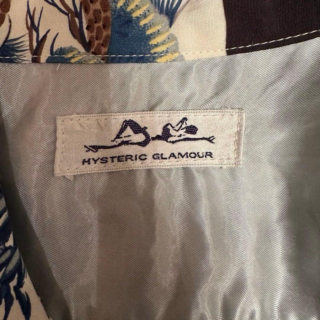 【希少】HYSTERIC GLAMOUR 90s レーヨンシャツ　ヴィンテージ