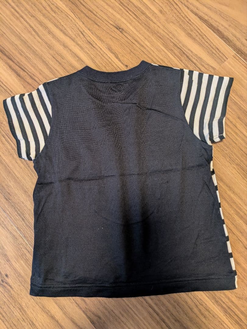 美品　ファミリア ストライプ柄 Tシャツ 90cm