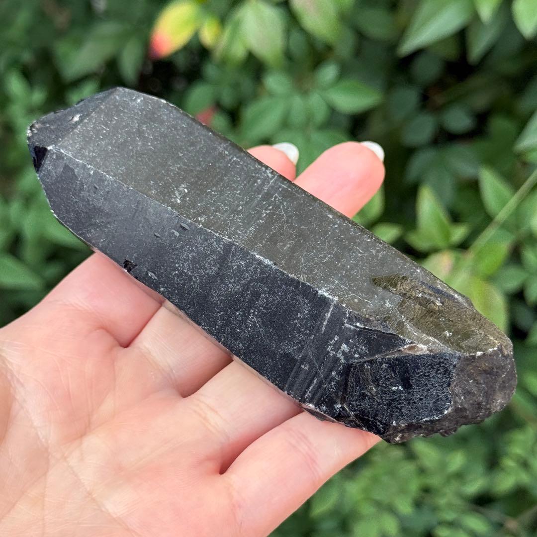モリオン 黒水晶 天然無処理 原石 MY1291