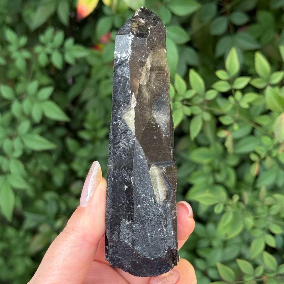 モリオン 黒水晶 天然無処理 原石 MY1291