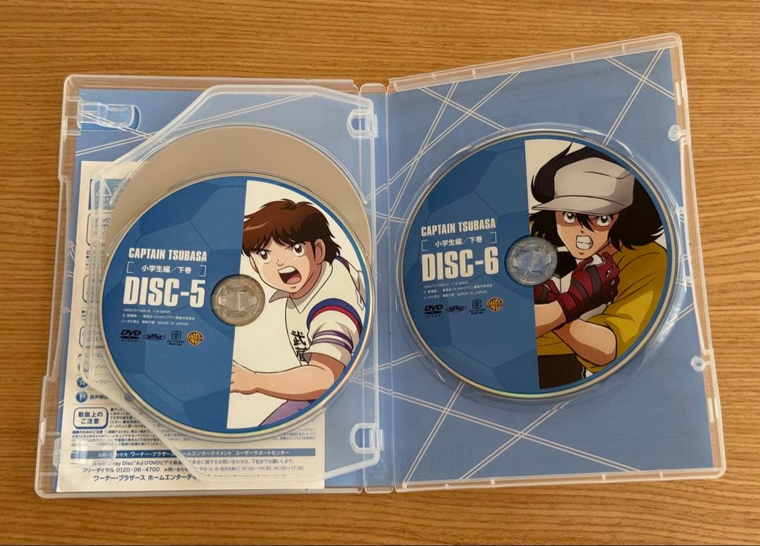 キャプテン翼 小学生編 DVDセット 全巻 ワーナー・ブラザース版 名作アニメ