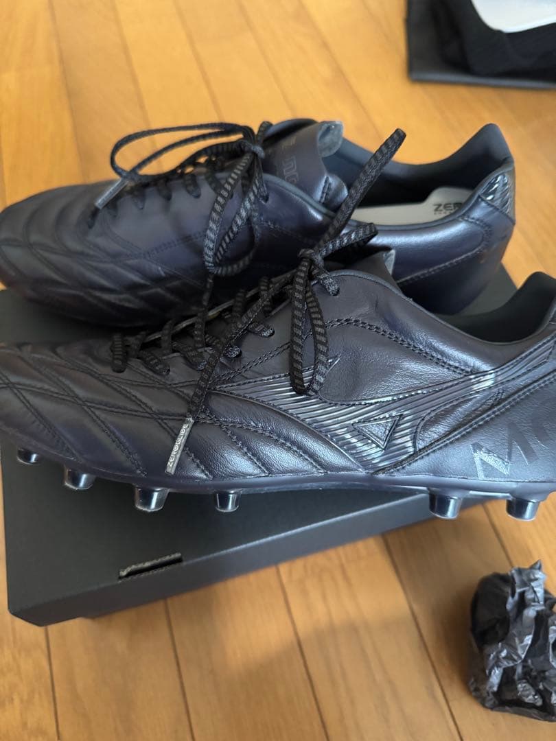 Mizuno Morelia プロト　ブラック サッカーシューズ