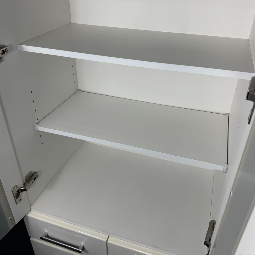 ニトリ 食器棚 キッチンボード スリム 幅60cm 収納棚 d5096