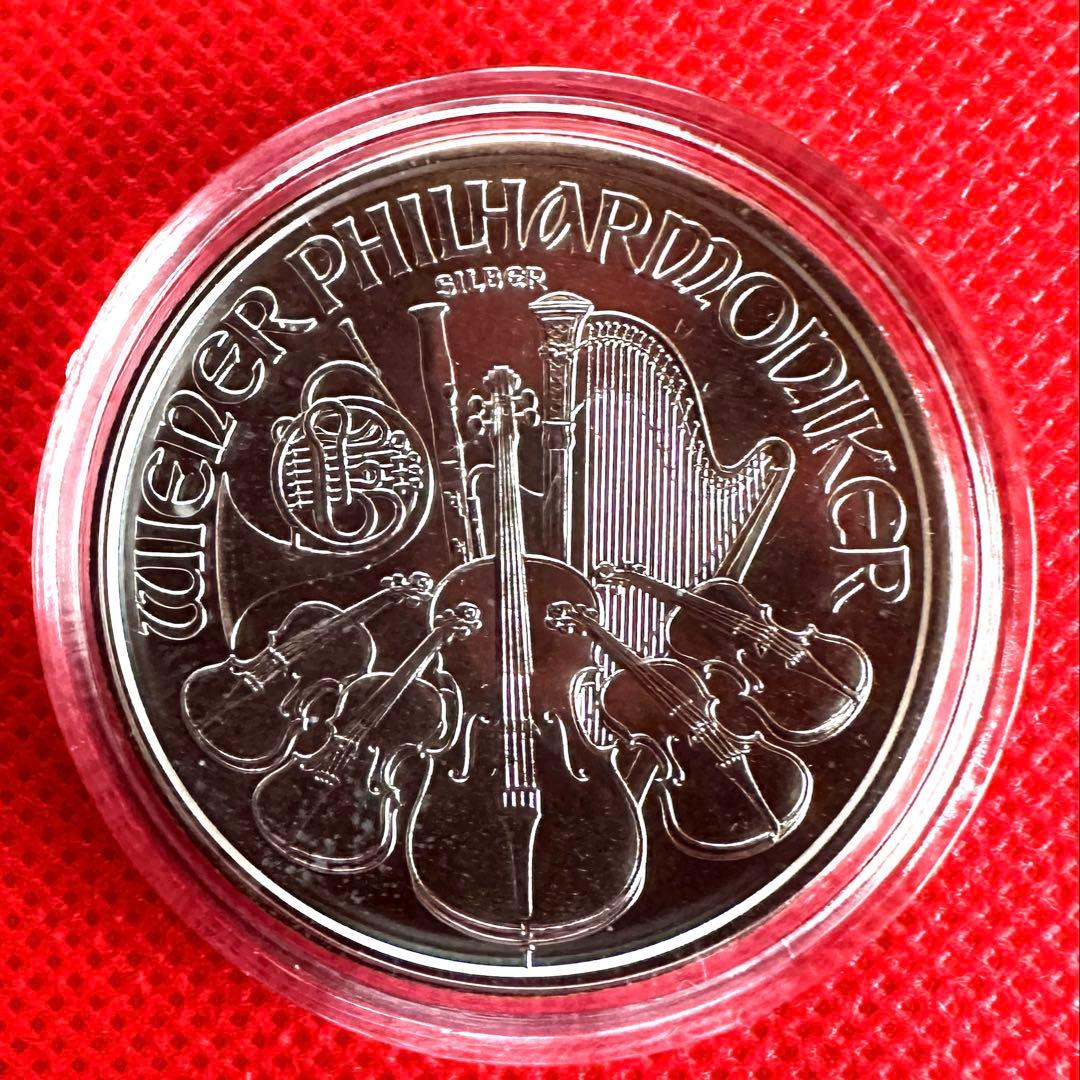 オーストリア 2018年　ウィーン 1,50ユーロ銀貨（1オンス）美品