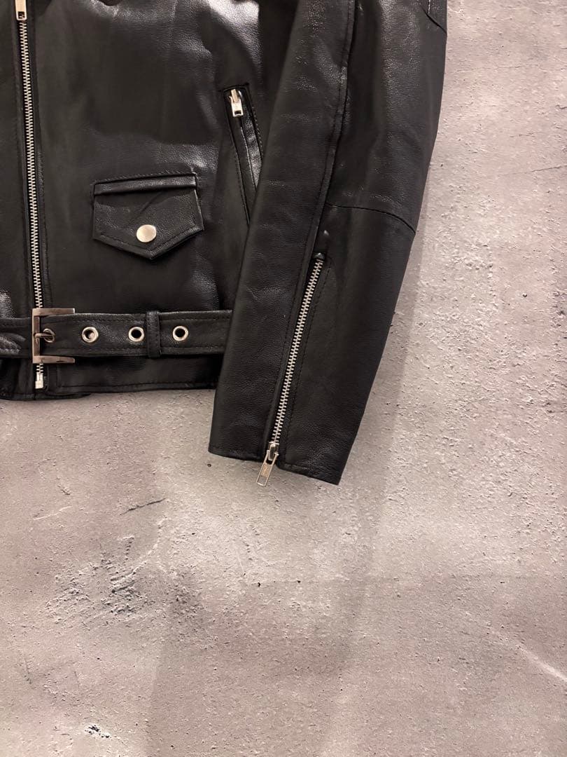00s archive leather riders jacket y2k 本革