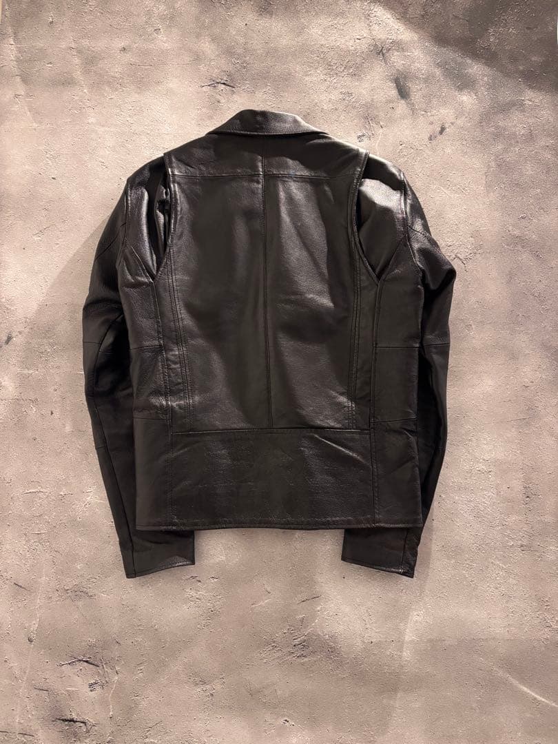 00s archive leather riders jacket y2k 本革