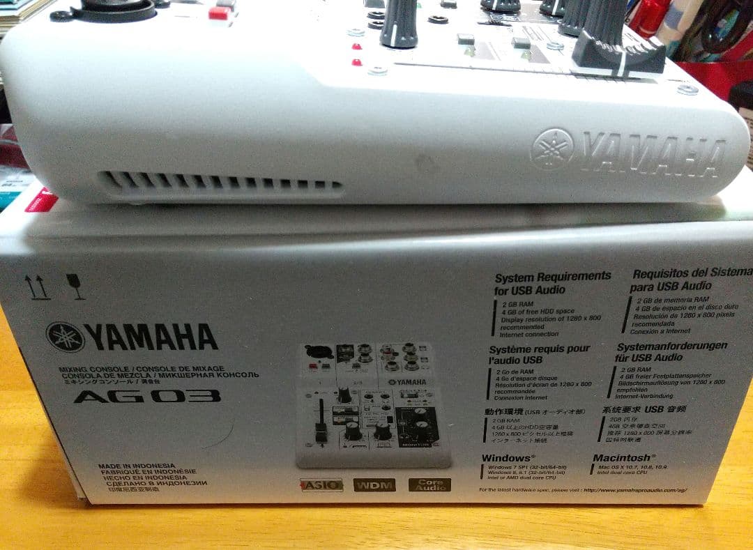 YAMAHA AG03 ミキサー / オーディオインターフェイス