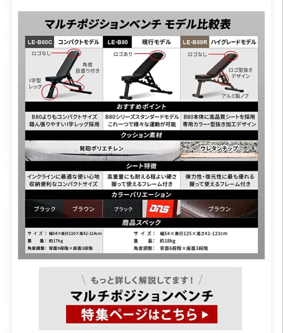 インクラインベンチ/トレーニングベンチ