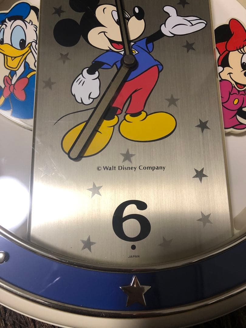 Disney ディズニー ミッキー 壁掛け時計　昭和レトロ