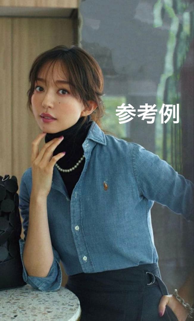 【定番】Ralph Lauren ボタンダウン デニム シャツ ダンガリー