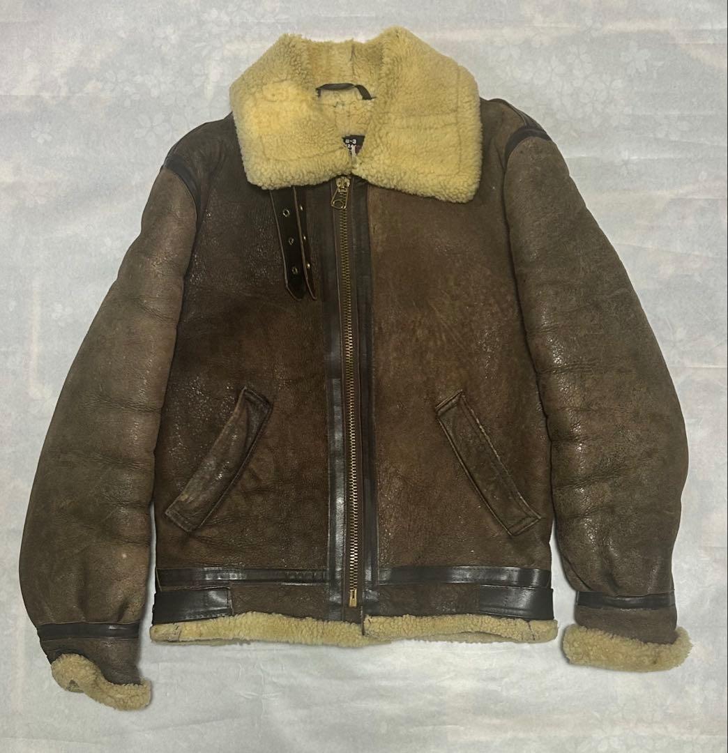 Schott ショット USA製 B-3 ムートン フライトジャケット 38