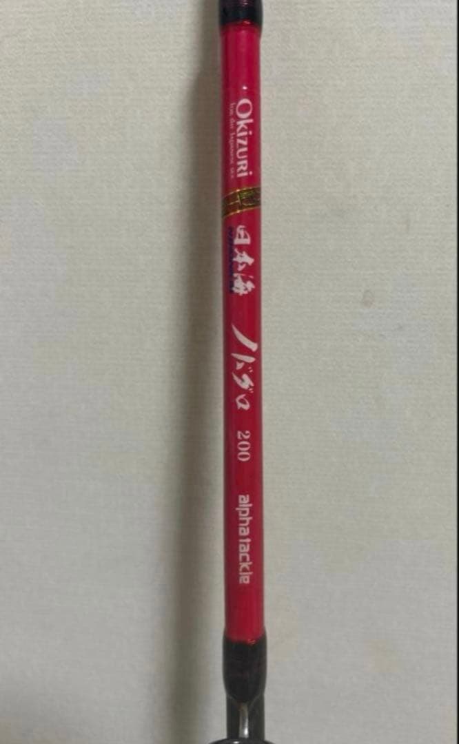 alpha tackle 沖釣り　日本海　ノドグロ　200 負荷60〜120号
