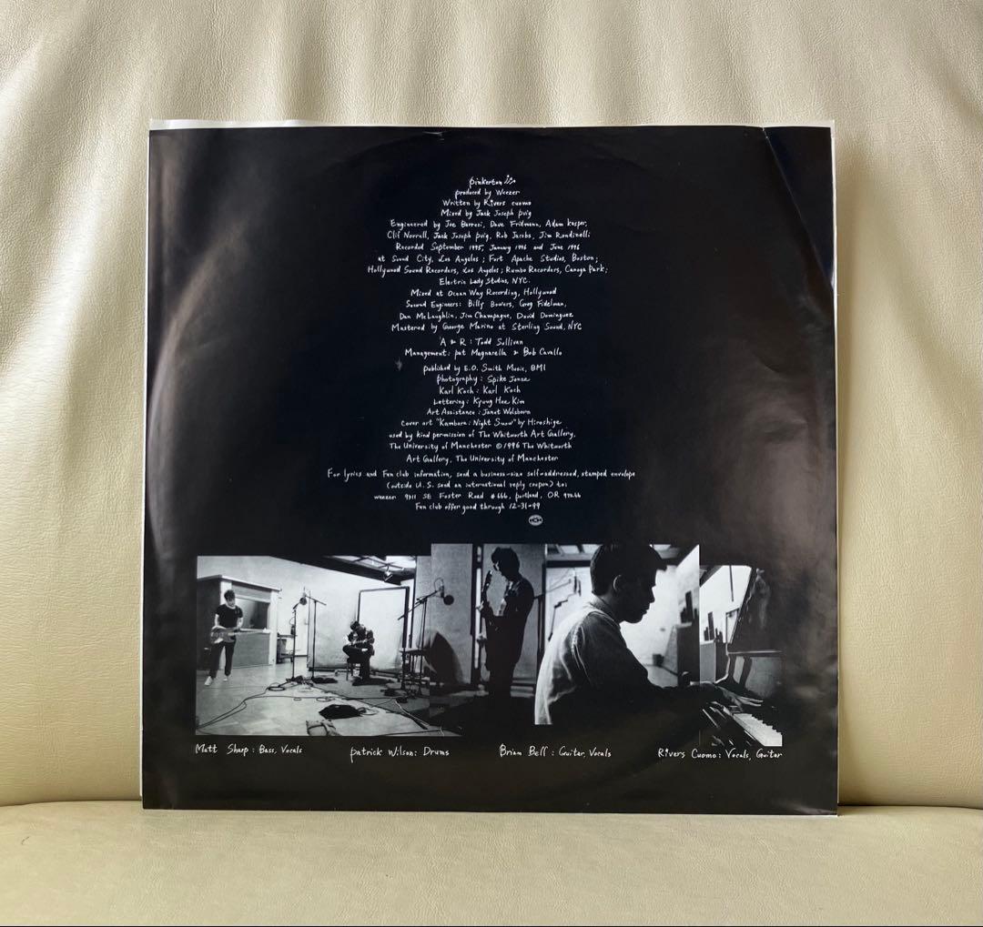 Weezer – Pinkerton •アナログLPレコード •USオリジナル盤