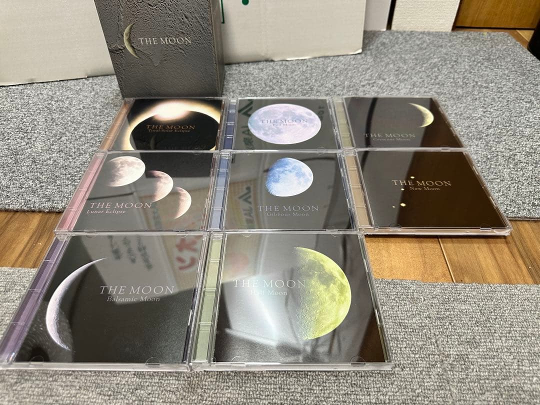 THE MOON CD-BOX 8枚組 古澤巌 溝口肇 村松健 三枝成彰 加古隆