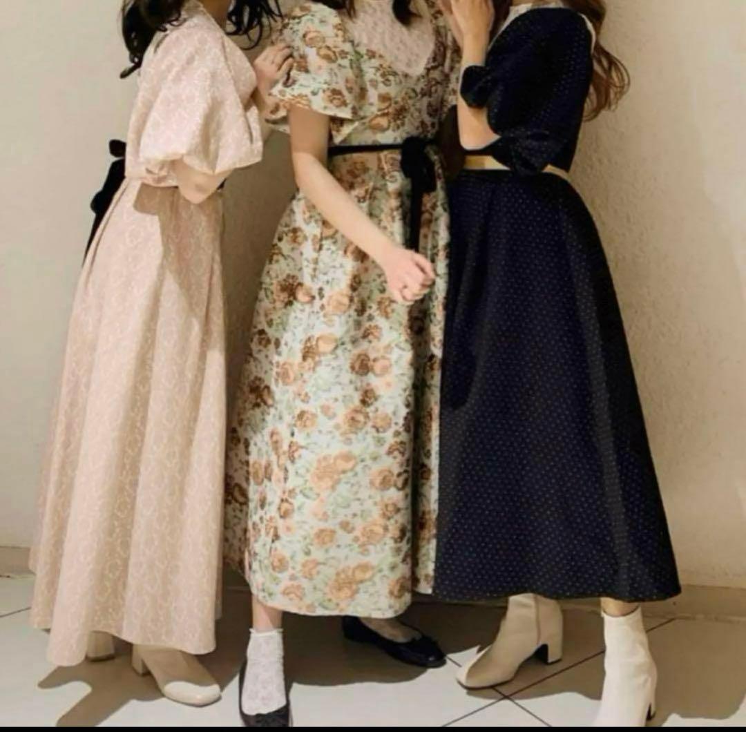 【週末限定価格】Jacquard antique occasion dress