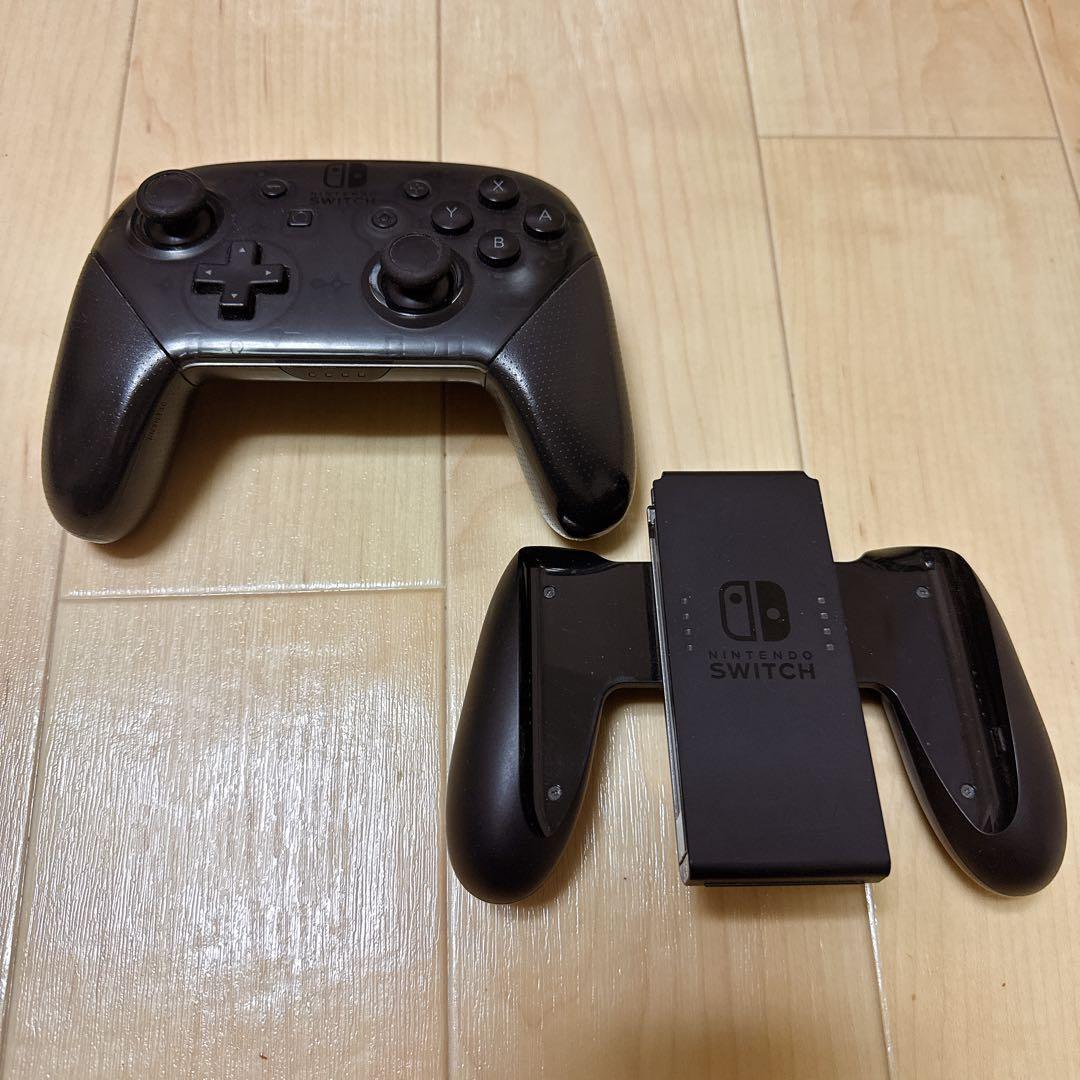 Switch本体 + [Joy-Conレッド ]+ [プロコン]セット ※箱無し