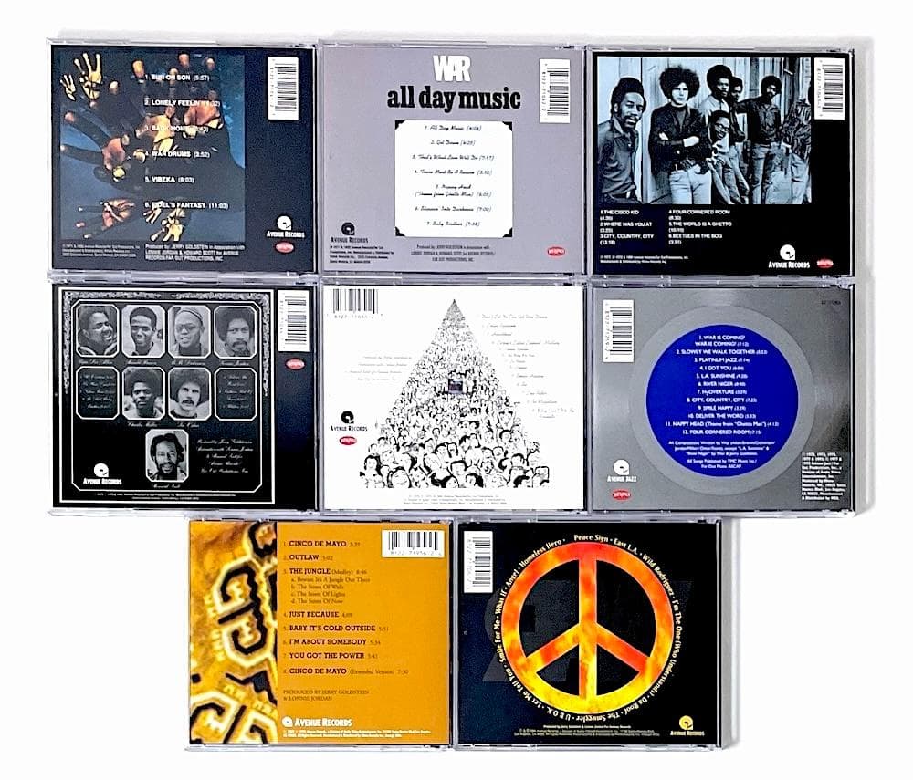 廃盤 CD BOX WAR COLLECTOR'S EDITION〈8枚組〉