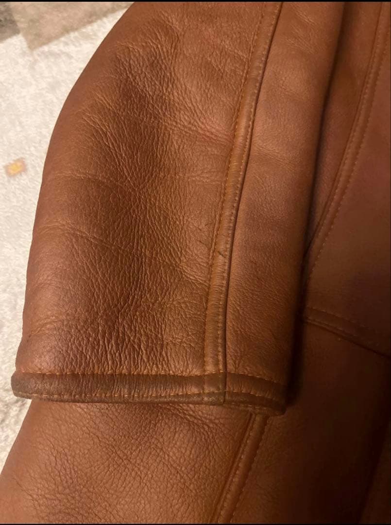 最終お値下げ！メンズUS SHEEPSKIN 本革ムートンコート