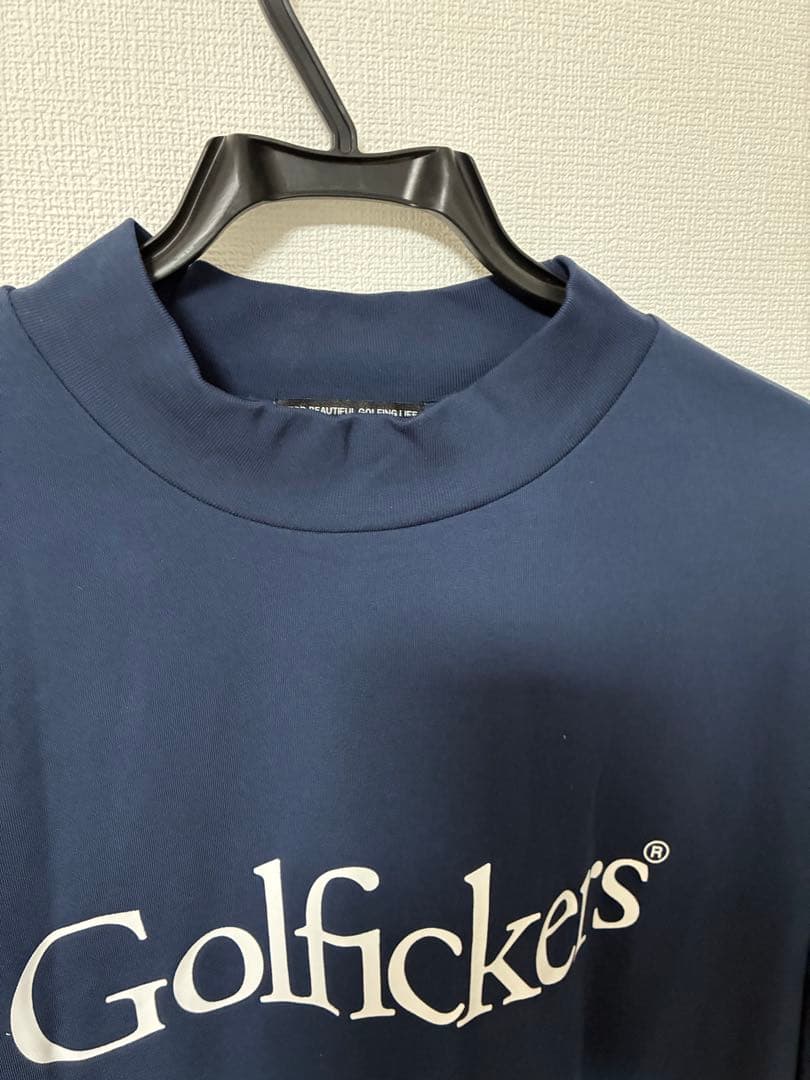 未使用　ゴルフィッカーズ　 Mock Neck -Navy
