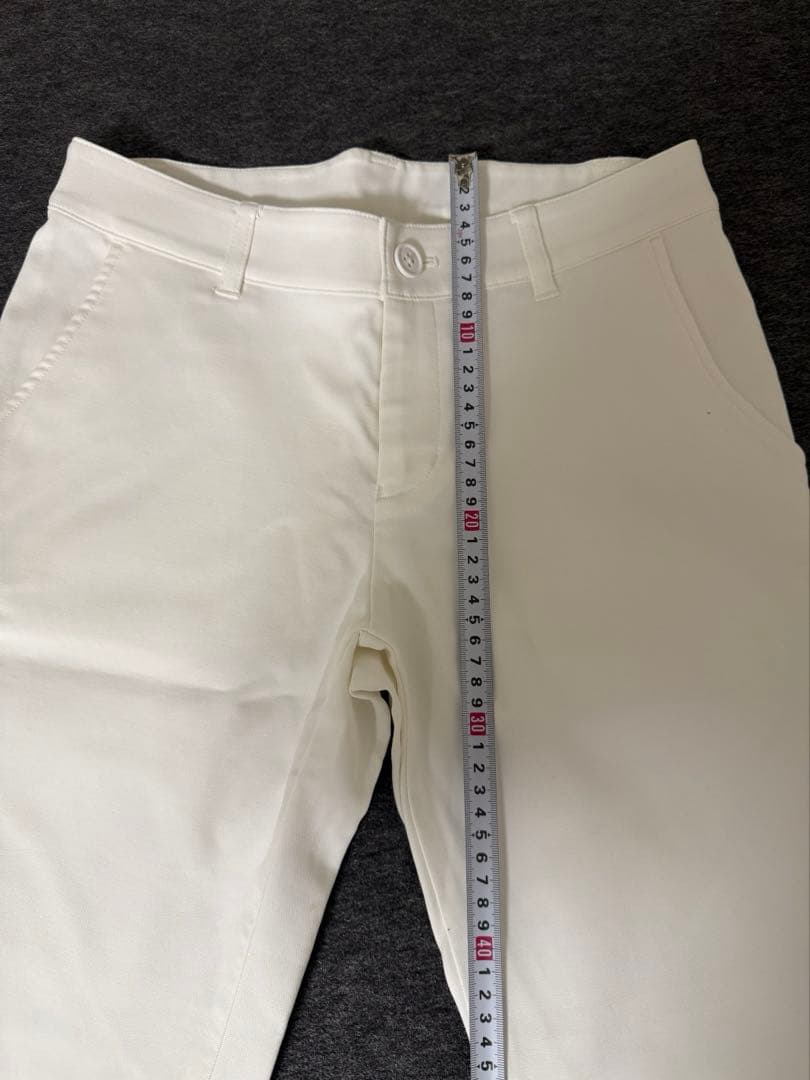 BEAMS GOLF 夏用長ズボン　白