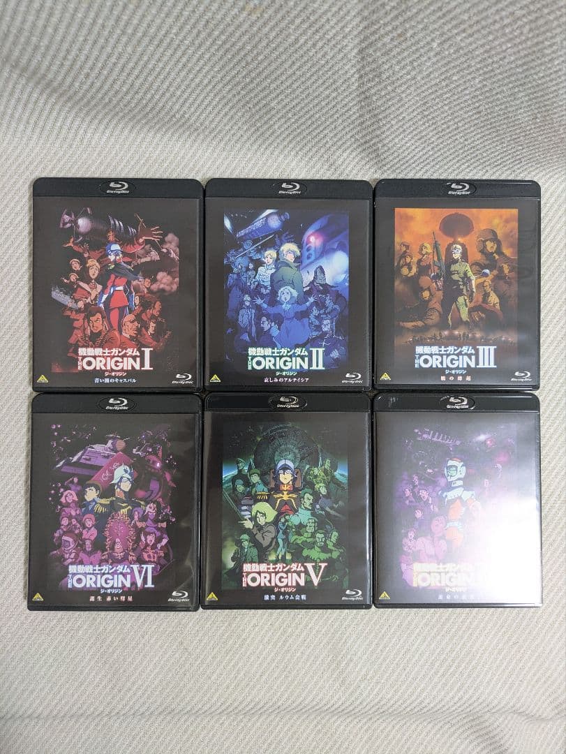 機動戦士ガンダム THE ORIGIN Blu-ray 6巻セット
