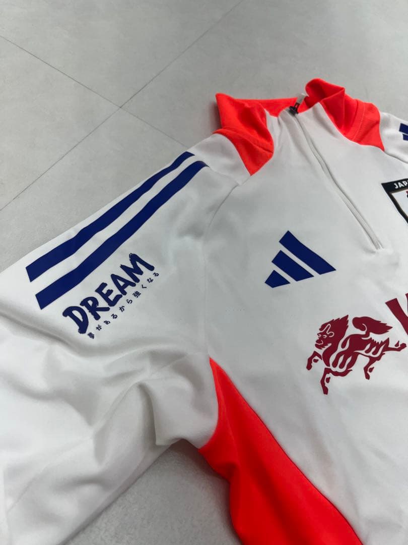 【新品タグ付】アディダス 日本代表 TIRO24 トレーニング ハーフジップ