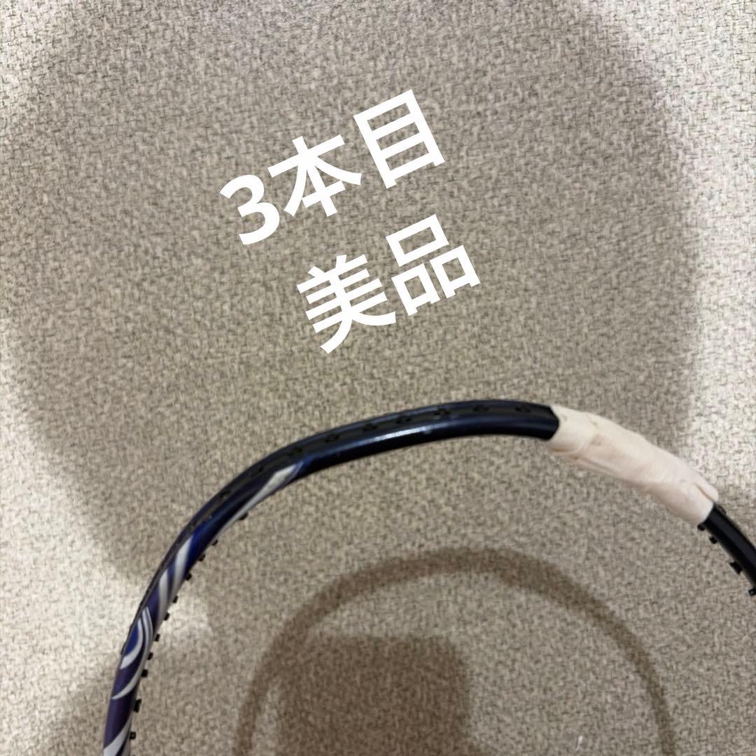 (ジャンク品）YONEXバドミントンラケット4本セット