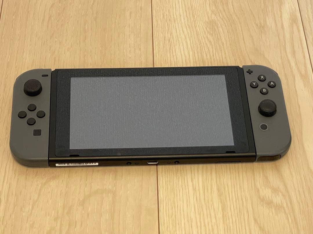 [箱なし]Nintendo Switch 本体 グレー ドック、コントローラー付