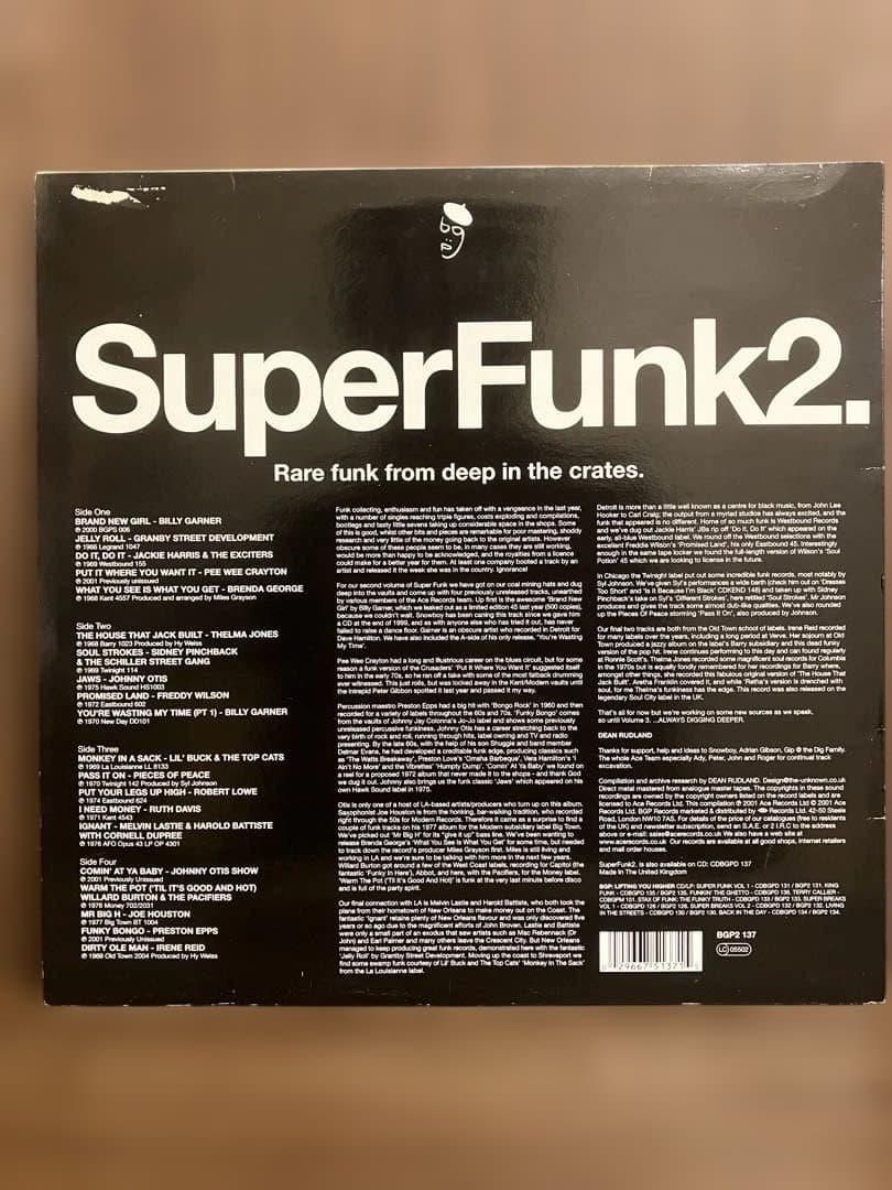 最強レアグルーヴコンピ　superfunk　１～4セット