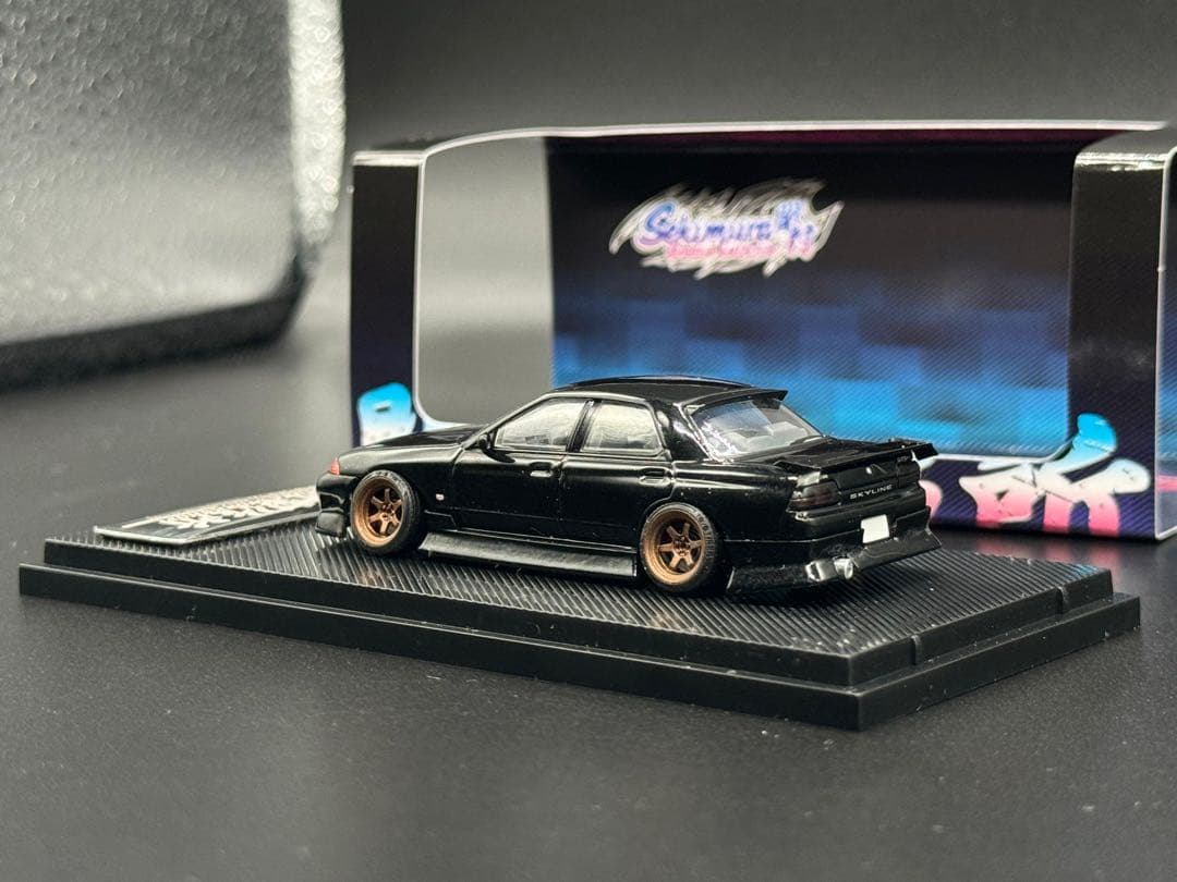 1/64 改Nissan Skyline R32 BN 風 TE37 関村