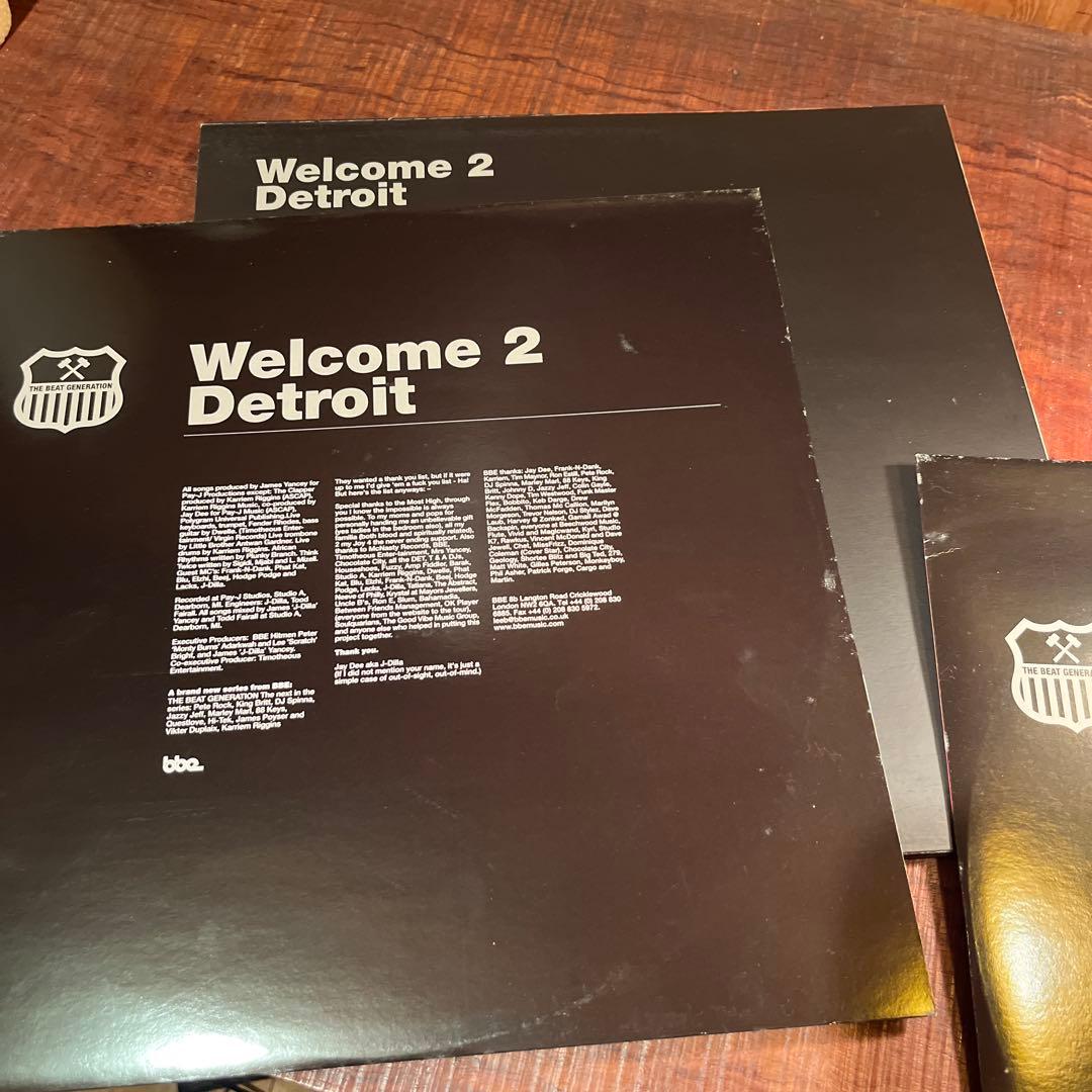 Welcome 2 Detroit J Dilla レコード美品 Jay Dee