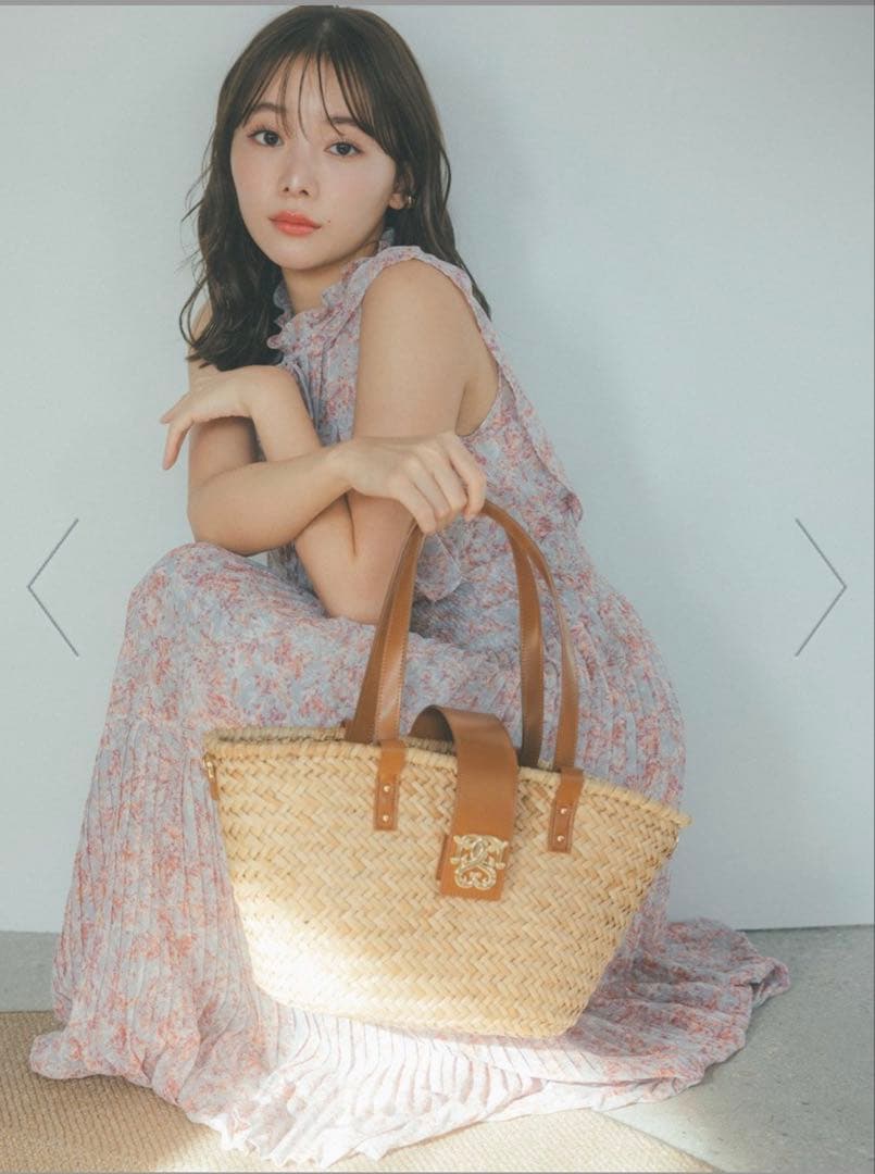 snidel Sustainable20周年プリントワンピース