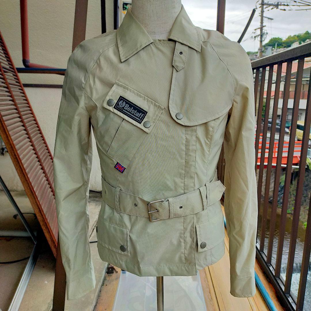 yocchi　古着　belstaff　ナイロンジャケット　ダブルライダース