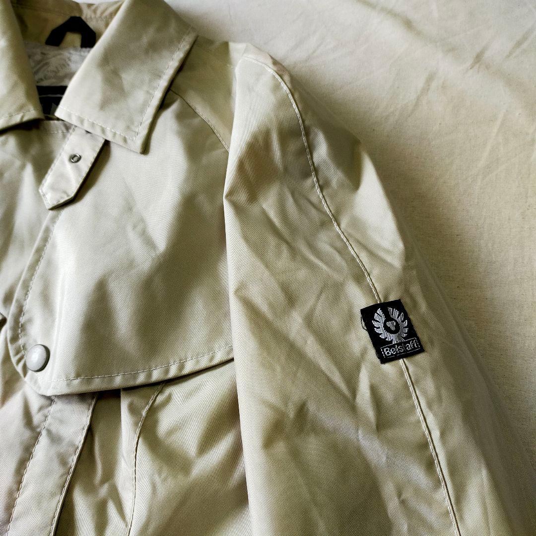 yocchi　古着　belstaff　ナイロンジャケット　ダブルライダース