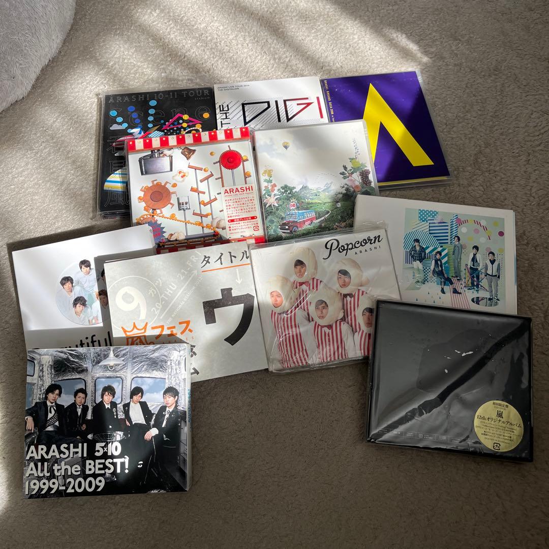 嵐/ARASHI DVD×5+CD×6セット売り