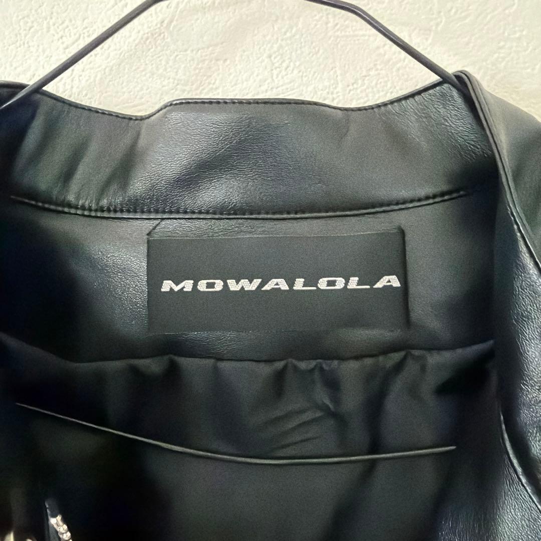Y*U様 MOWALOLA レザージャケット　バイカージャケット　23ss op