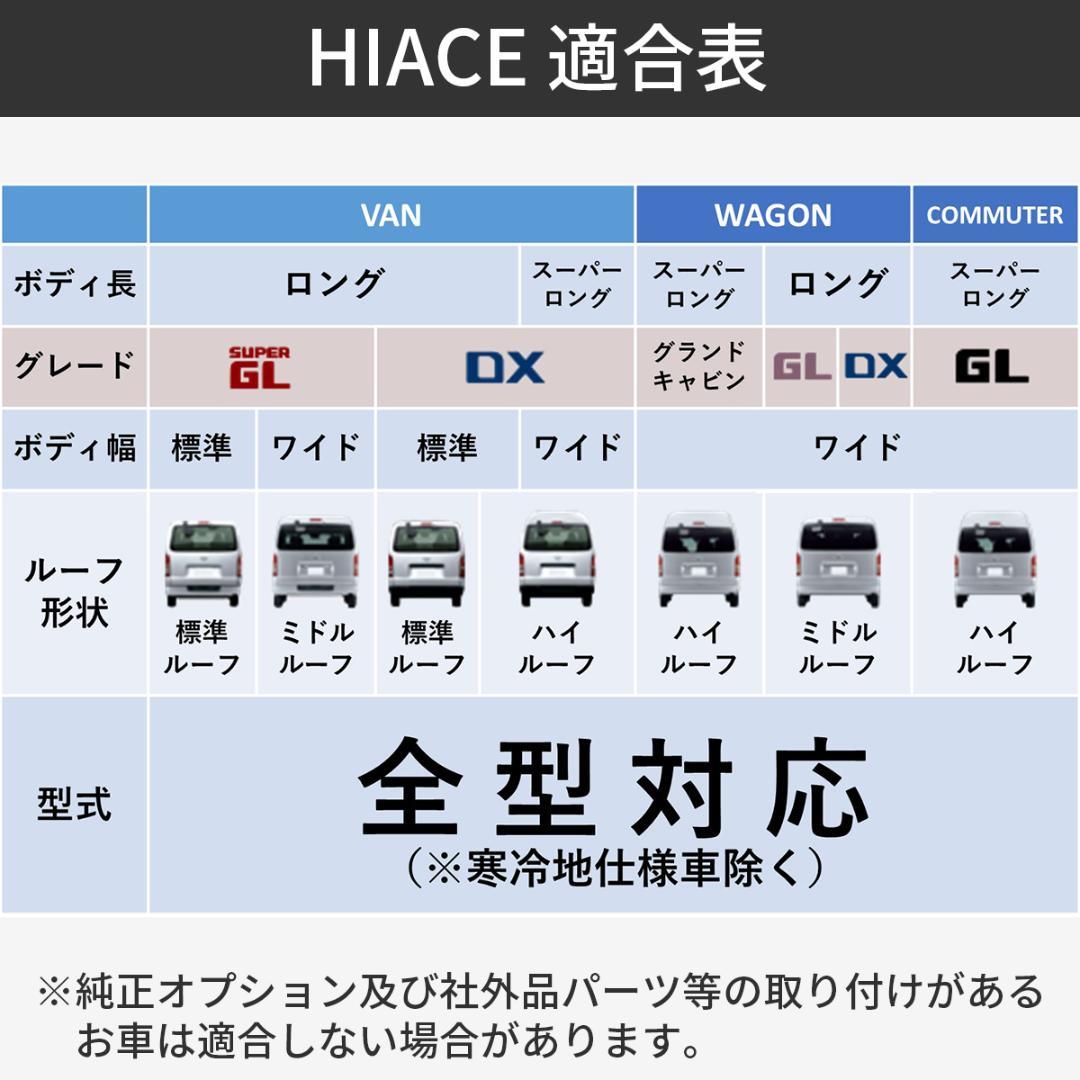 トヨタ ハイエース テールランプ テール クリスタル 透明 テールライト