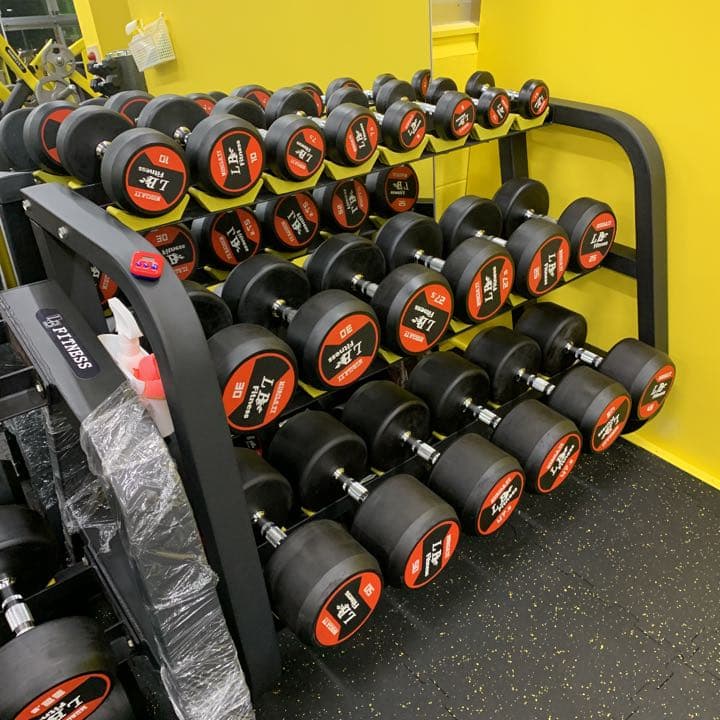 ラバーダンベル　2.5kg5kg7.5kg10kg 各2個