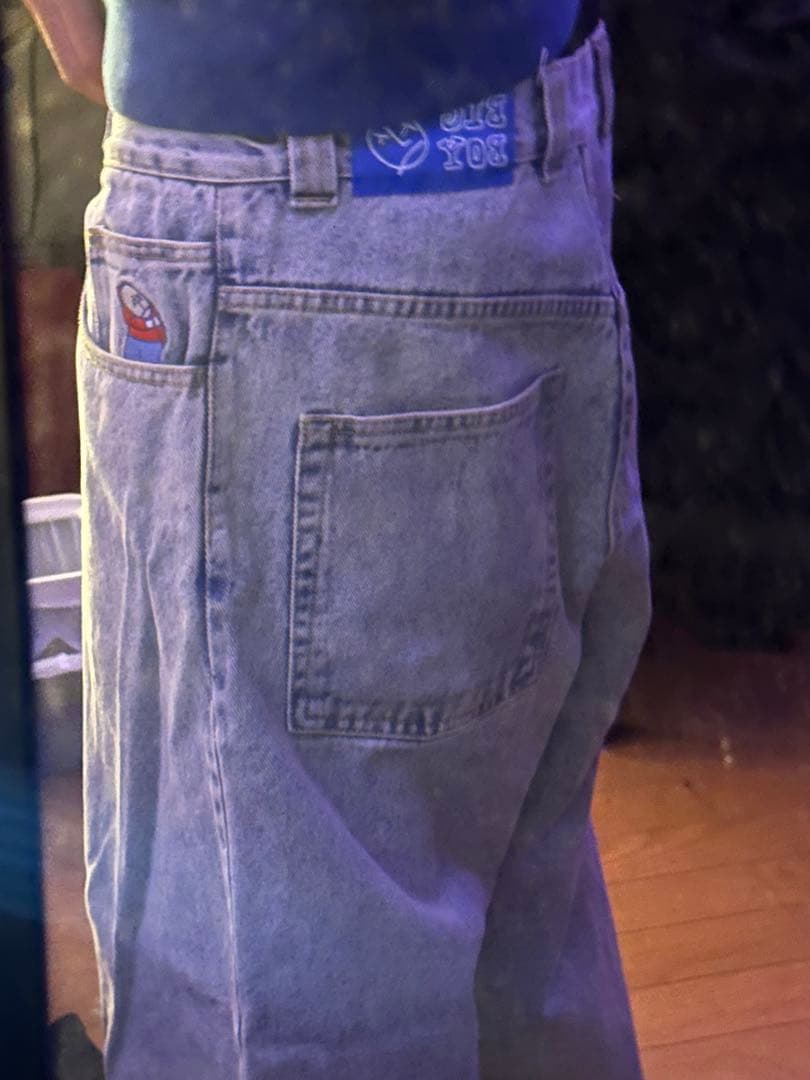 POLER SKATE bigboy デニムパンツ バギー M
