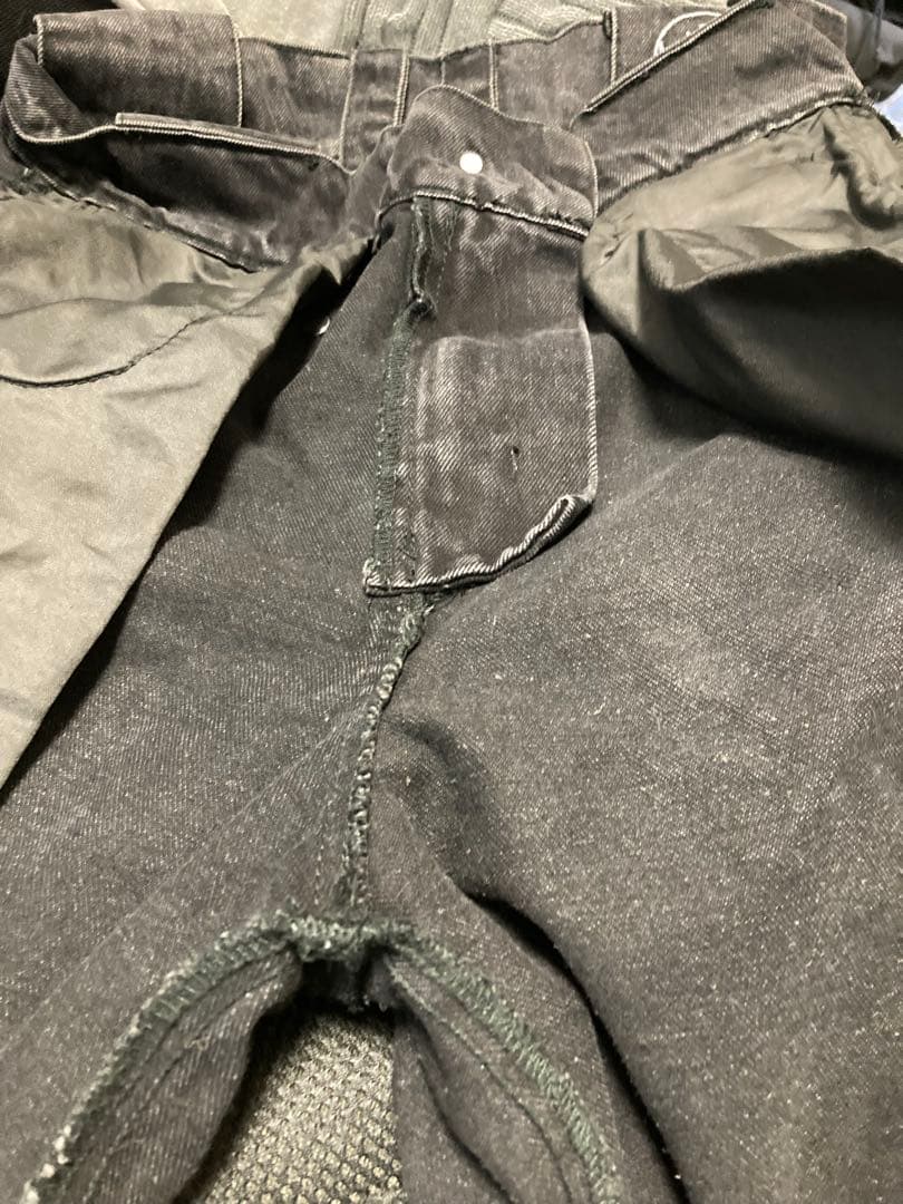 パンツ NO/FAITH STUDIOS BLACK HEAVY CARGO