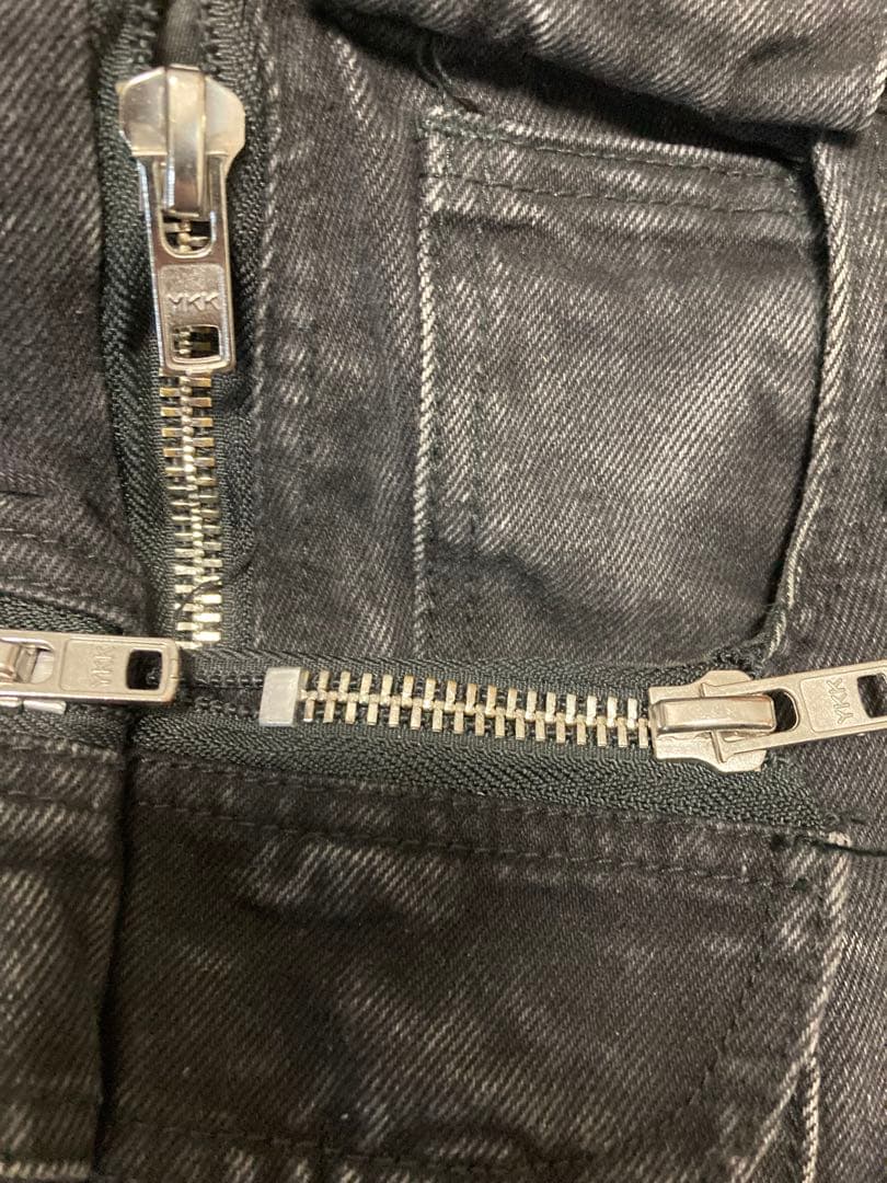 パンツ NO/FAITH STUDIOS BLACK HEAVY CARGO